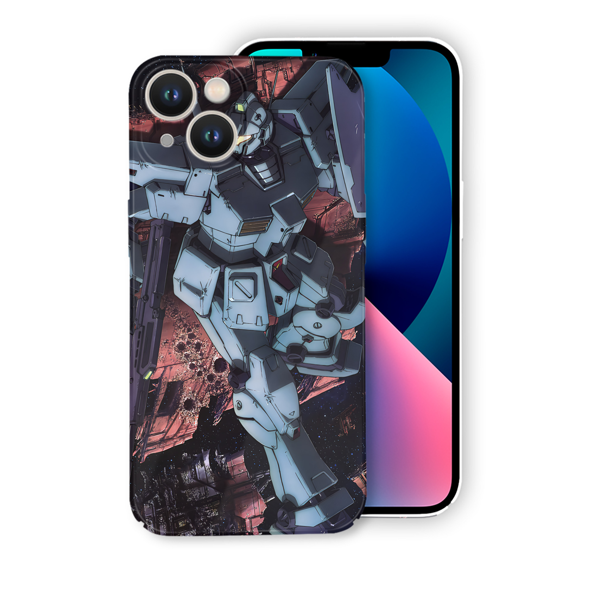 （画像用） 機動戦士ガンダム Mobile Suit Gundam 【iPhone 14シリーズ対応】ハードケース
